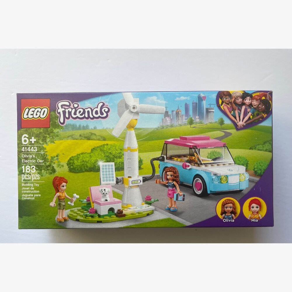 LEGO Friends Olivia's Electric Car Toy 41443 Vehicle 183 pcs